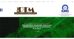 Desktop Screenshot of amp.microbiology.pl
