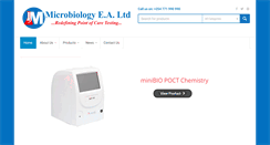 Desktop Screenshot of microbiology.co.ke